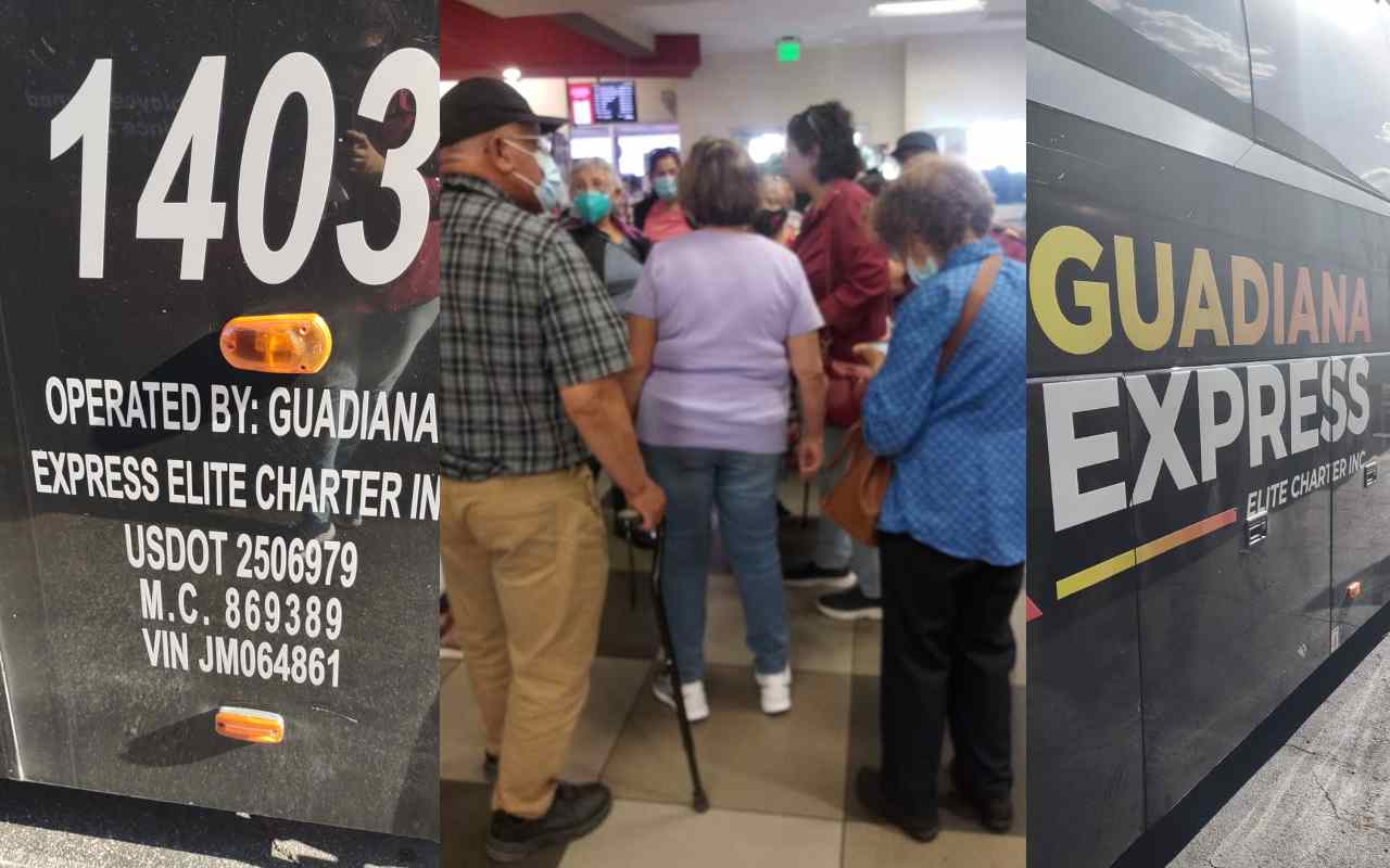 Los paisanos van rumbo a Zacatecas, pero los dejaron varados un rato en Arizona. | Foto: Especial.