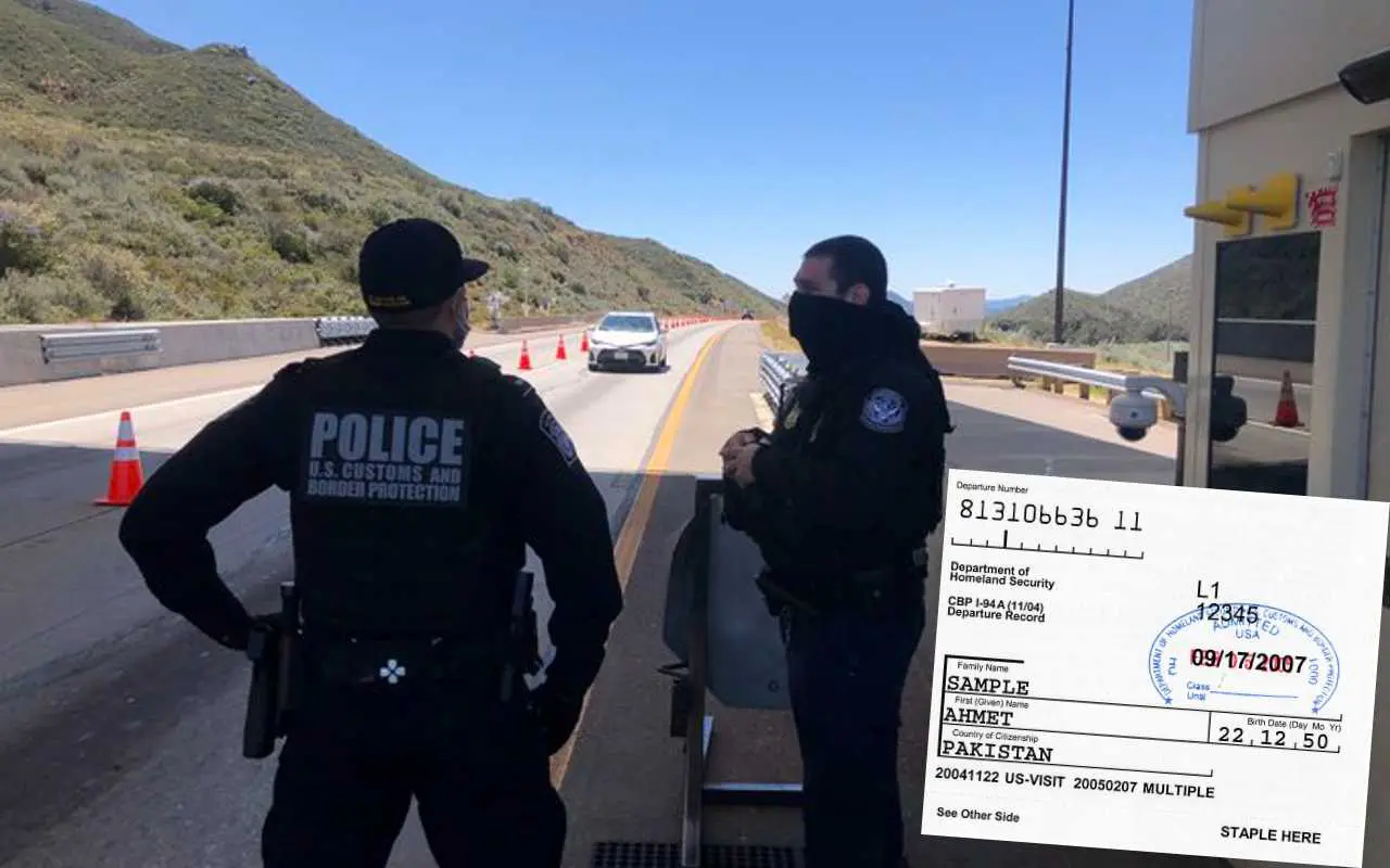 Existen varios migrantes que tienen problemas con su permiso I-94 al dejar Estados Unidos | Foto: CBP