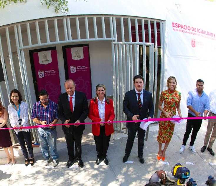 Inauguración del primer Espacio de Igualdad e Inclusión en Nuevo León.