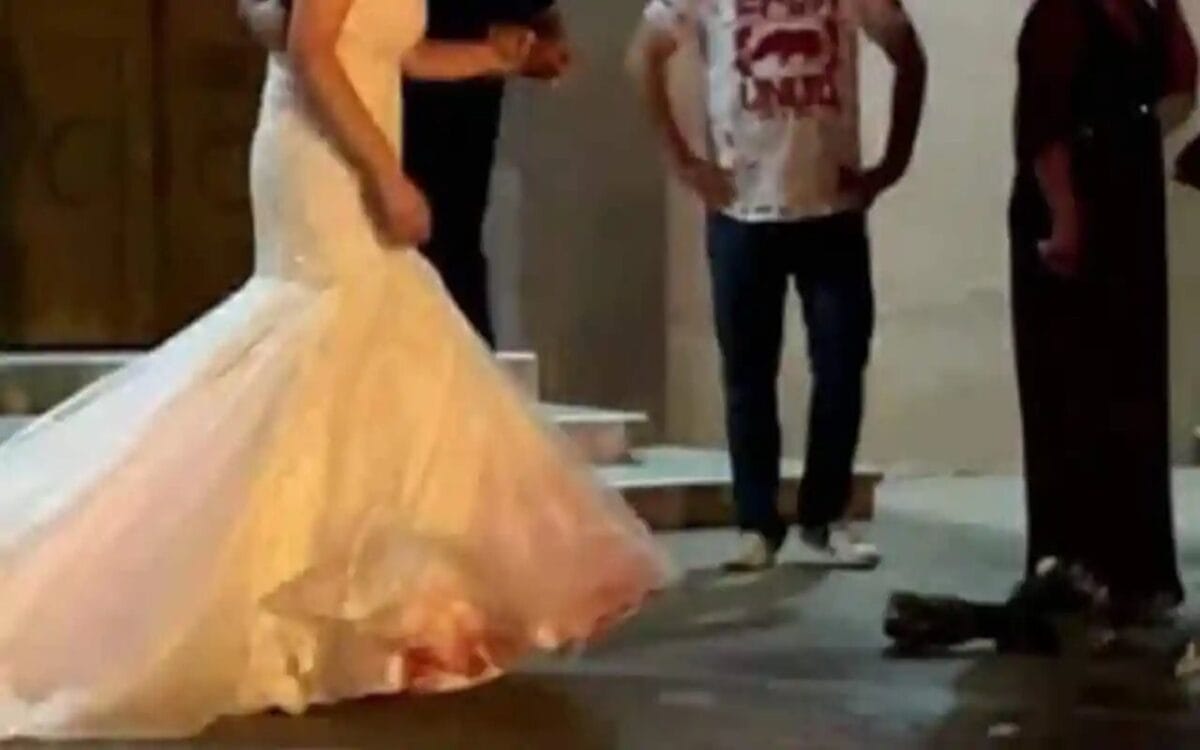 Novio asesinado al salir de su boda en Sonora. | Foto: Captura del video de Caborca Informa.