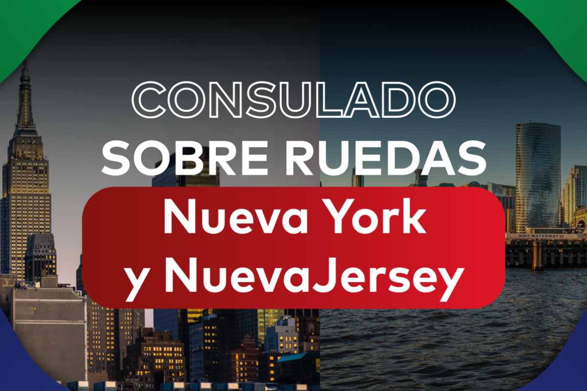 Para acudir al consulado mexicanos sobre ruedas de Nueva York es necesario agendar una cita