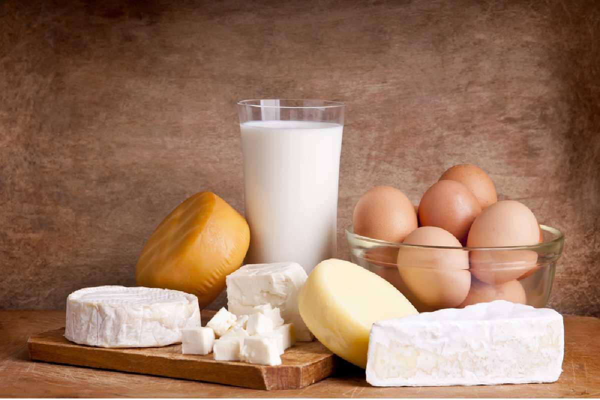Productos lácteos y huevo. | Foto: Imagen del Archivo de Depositphotos.