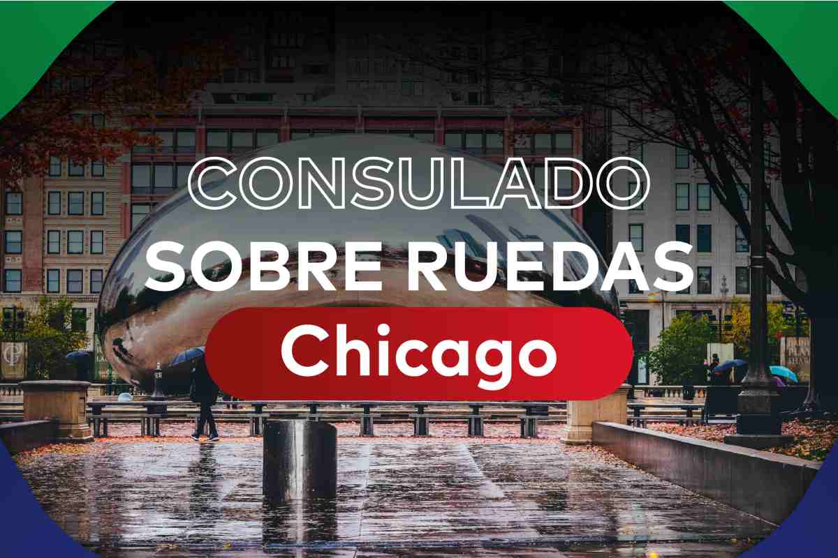 Las citas para el consulado mexicano sobre ruedas de Chicago en febrero se abrirán los jueves anteriores a cada visita | Foto: Especial