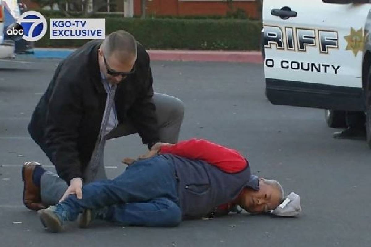 El presunto pistolero del tiroteo en Half Moon Bay ya fue capturado. | Foto: BBC.