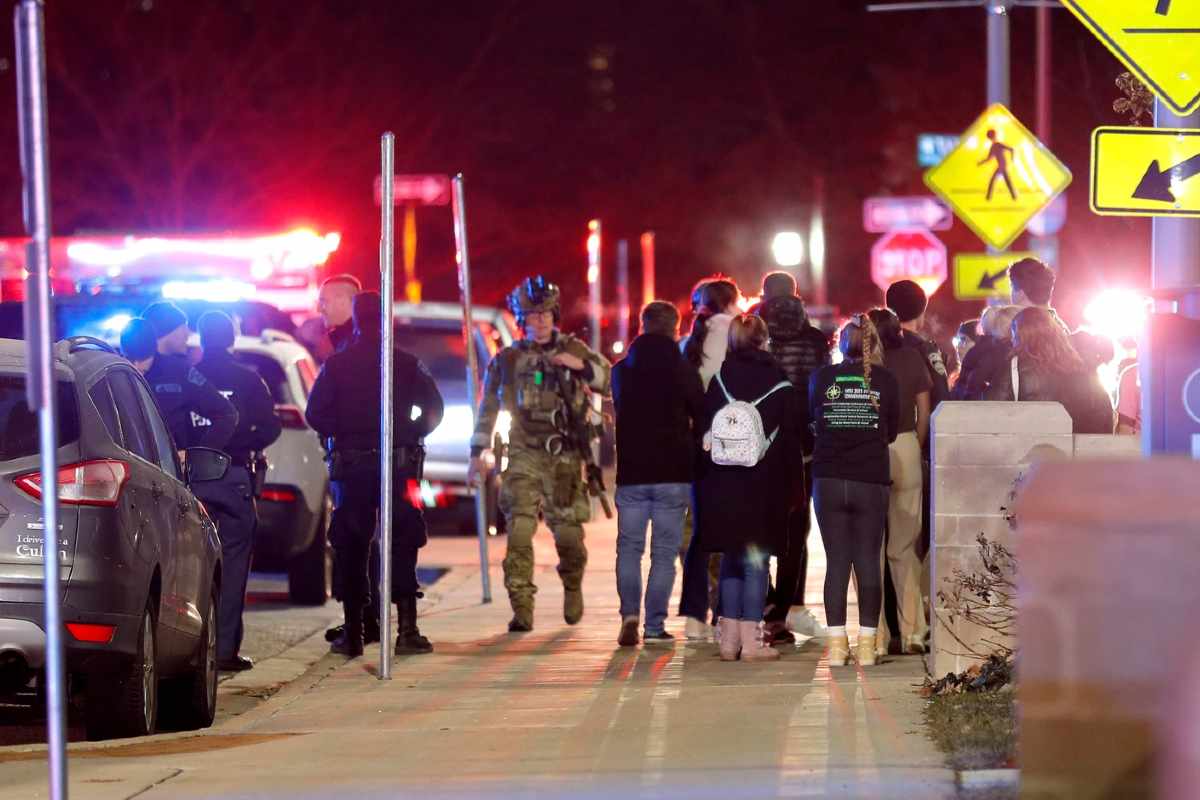 El lunes por la noche hubi un tiroteo en Michigan alrededor de las 8:00 p.m. en una unviersidad. | Foto: La Sexta.