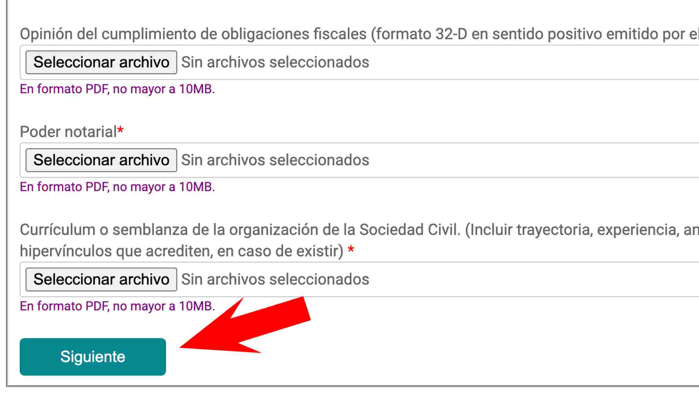 Completa los datos del formulario para hacer tu registro. | Foto: PROSEDE INAI.