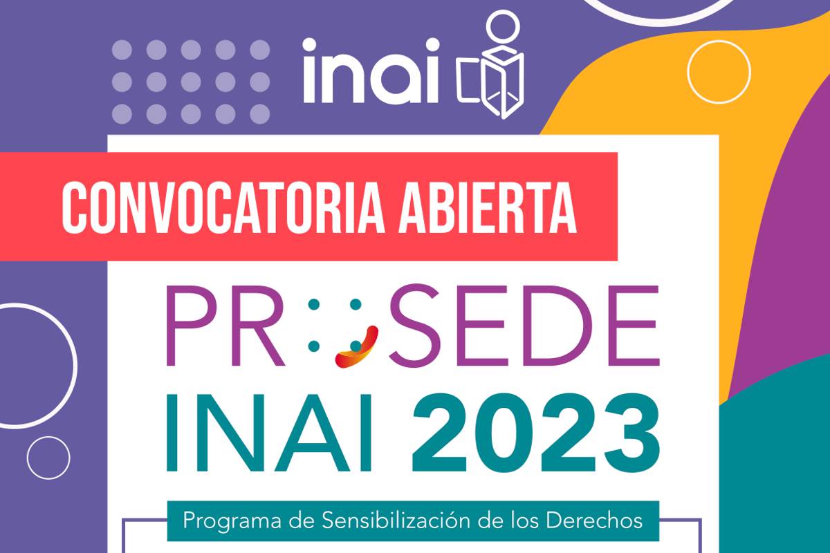 Participa en el programa PROSEDE INAI 2023 y gana hasta 150 mil pesos. | Foto: PROSEDE INAI.