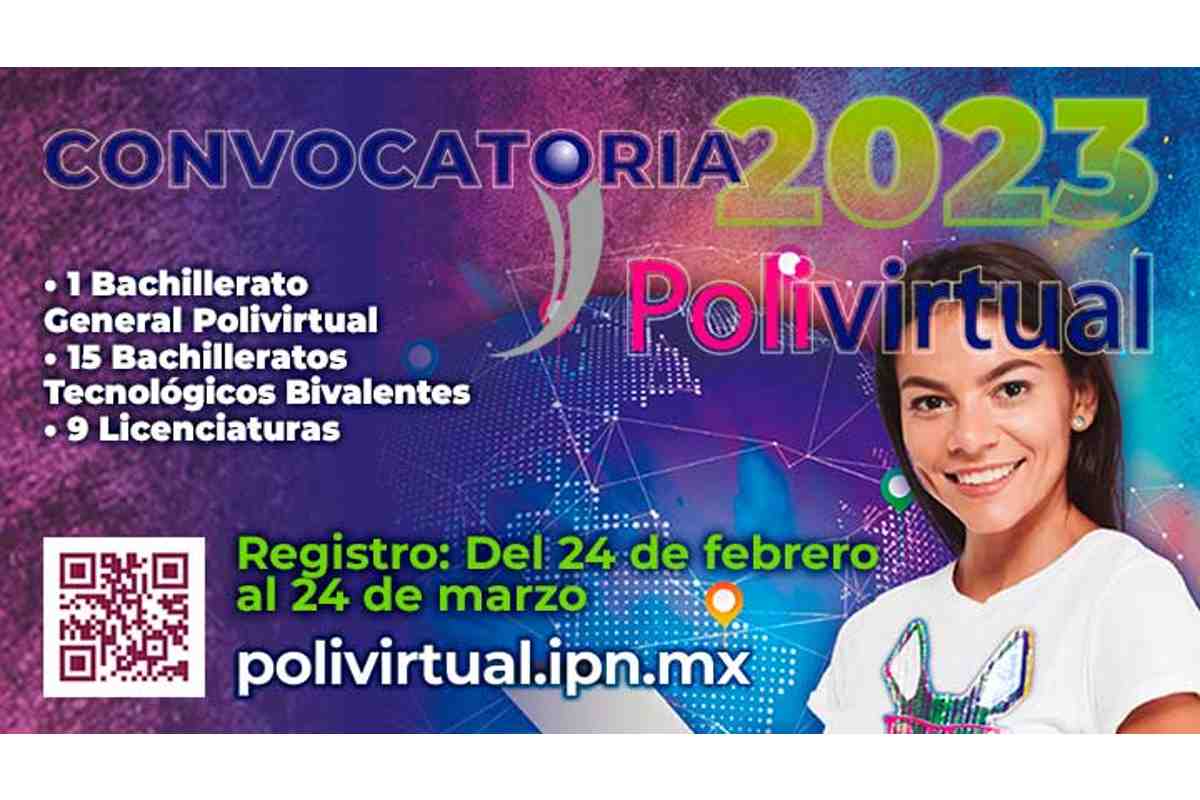 Concluye tus estudios con Poliviirtual. | Foto: Instituto Politécnico Nacional.