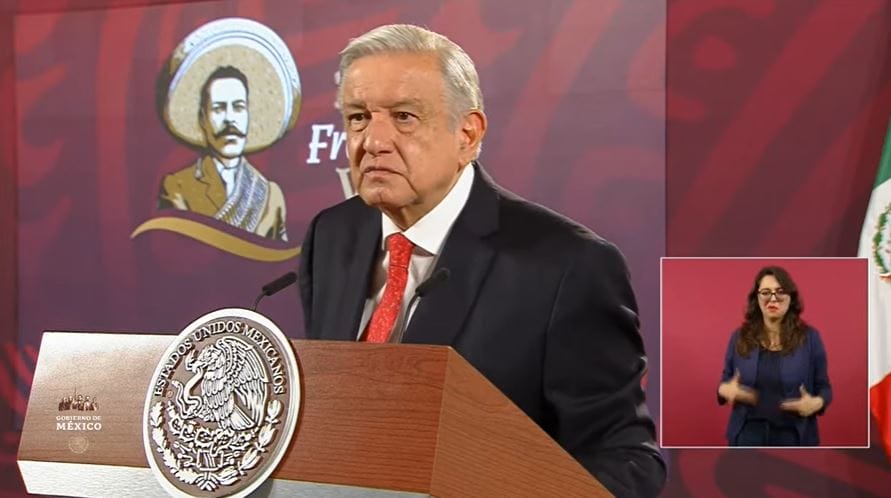 El presidente de México celebró los programas implementados por EEUU para que los migrantes puedan cruzar la frontera. | Foto: Presidencia de la República