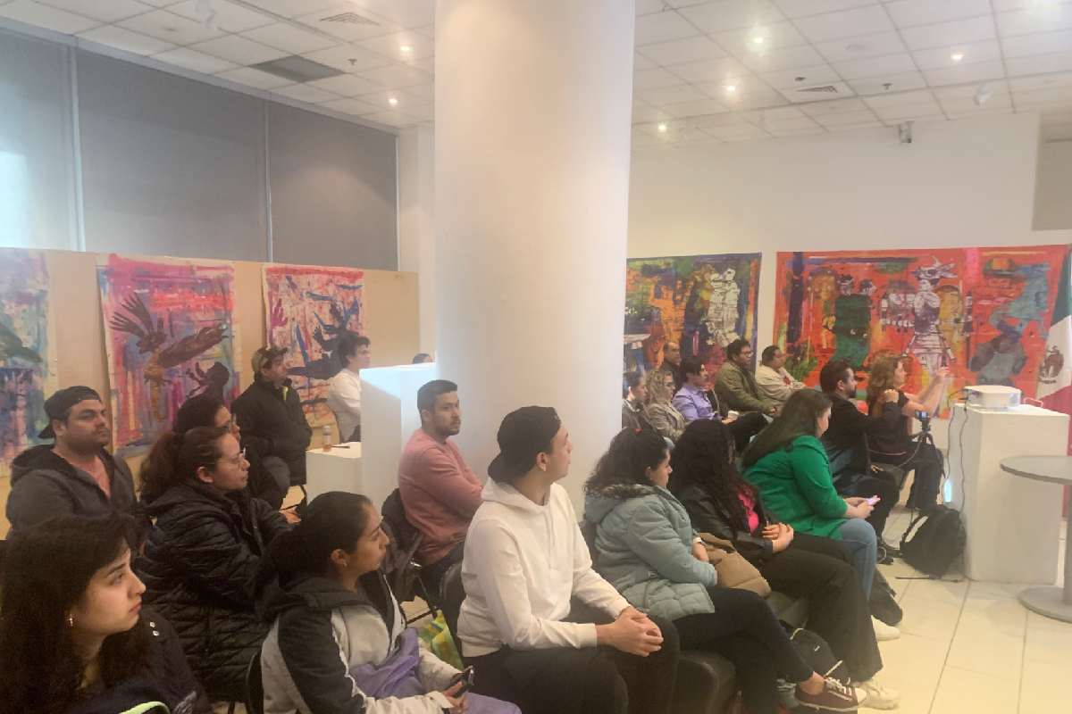 Además del consulado móvil, el Consulado de México en Montreal también ofrece diferentes servicios como pláticas a jóvenes interesados en certificar sus estudios en México. | Foto: Consulado General Mexicano en Montreal / Twitter.