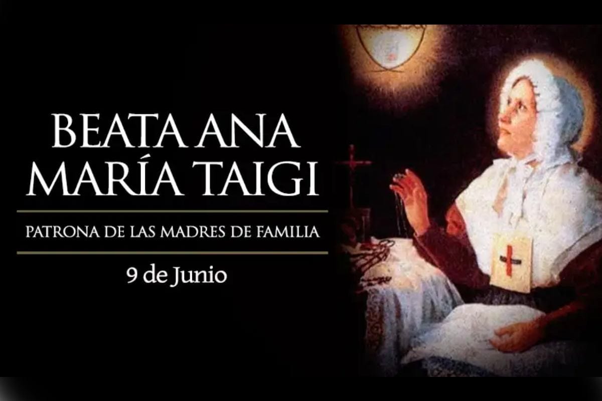 Oración a la Beata Ana María Taigi, patrona de las madres de familia y amas de casa. | Foto: Aci Prensa.