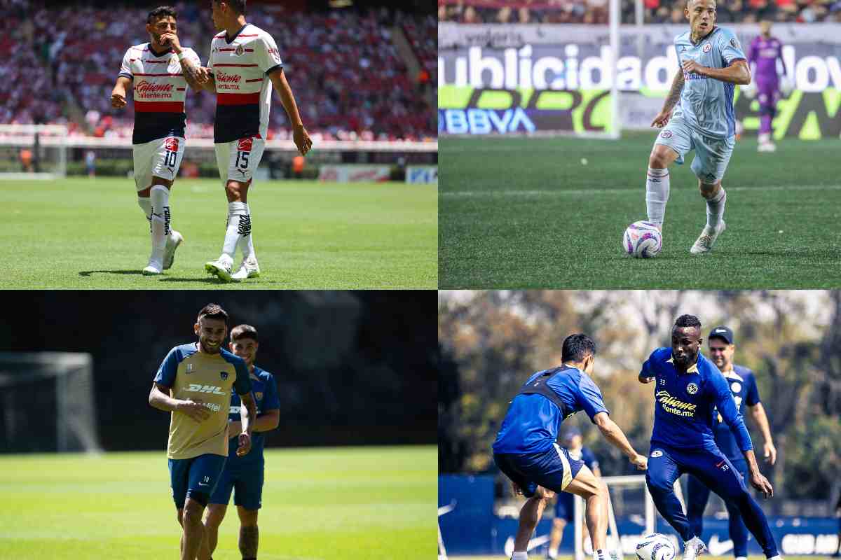cuatro grandes del futbol mexicano || Foto: redes sociales