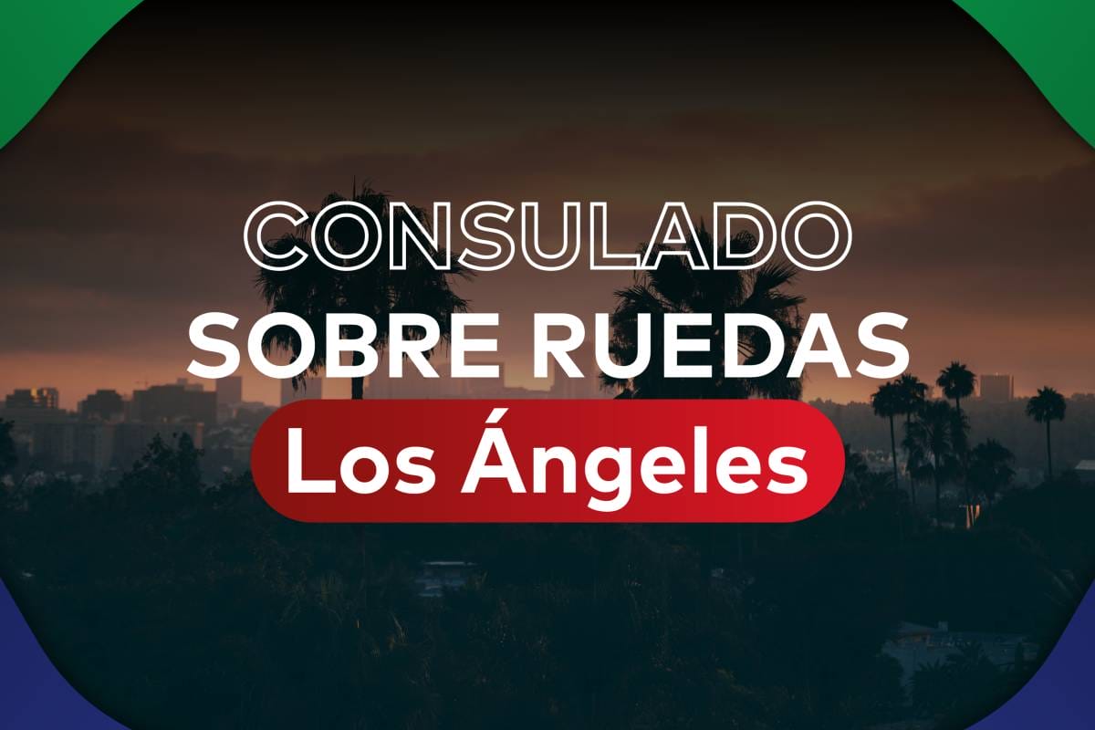 El consulado mexicano sobre ruedas de Los Ángeles generalmente atienda a las personas de martes a sábado | Foto: Especial