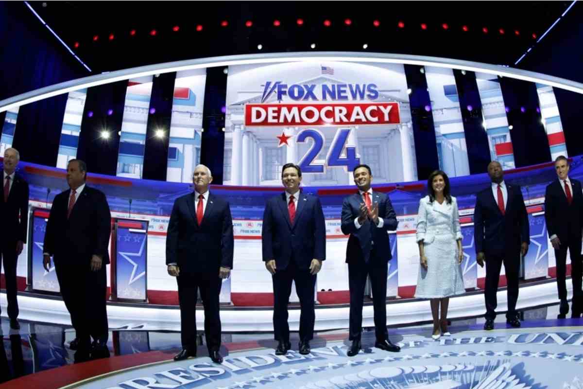 Debate republicano || Foto: AFP // Voz de América