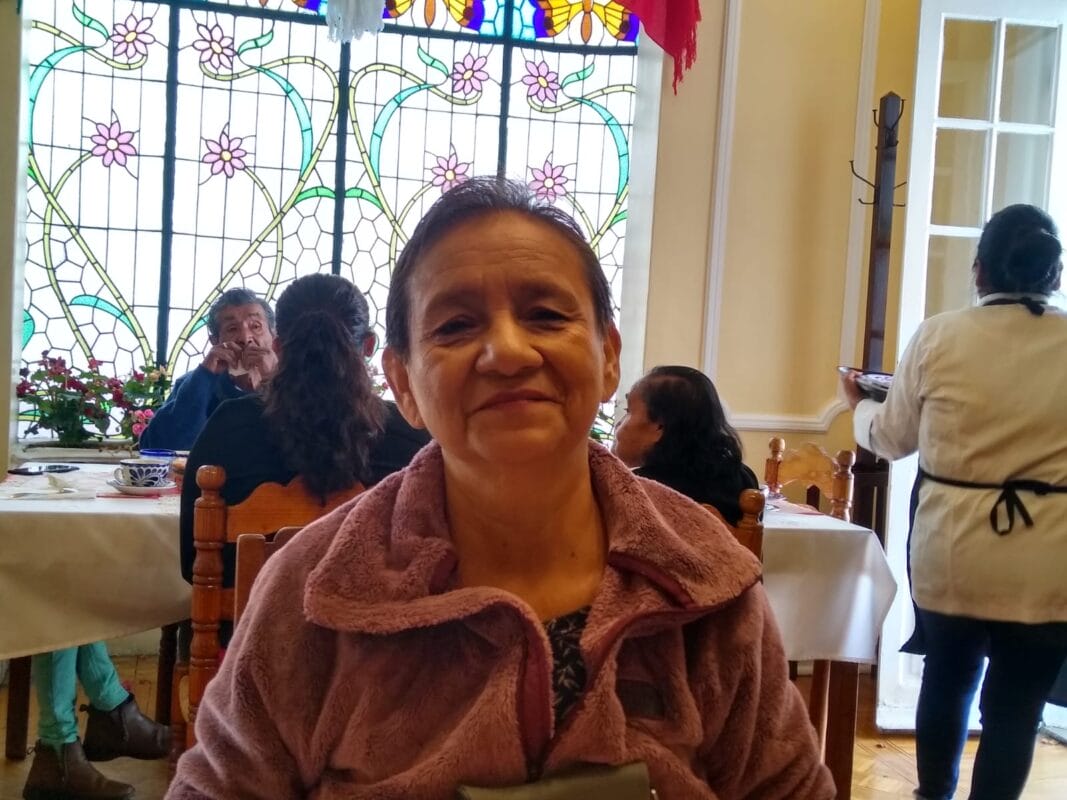 Manuela García es originaria de Oaxaca y verá a sus dos hijos en USA | Foto: Conexión Migrante
