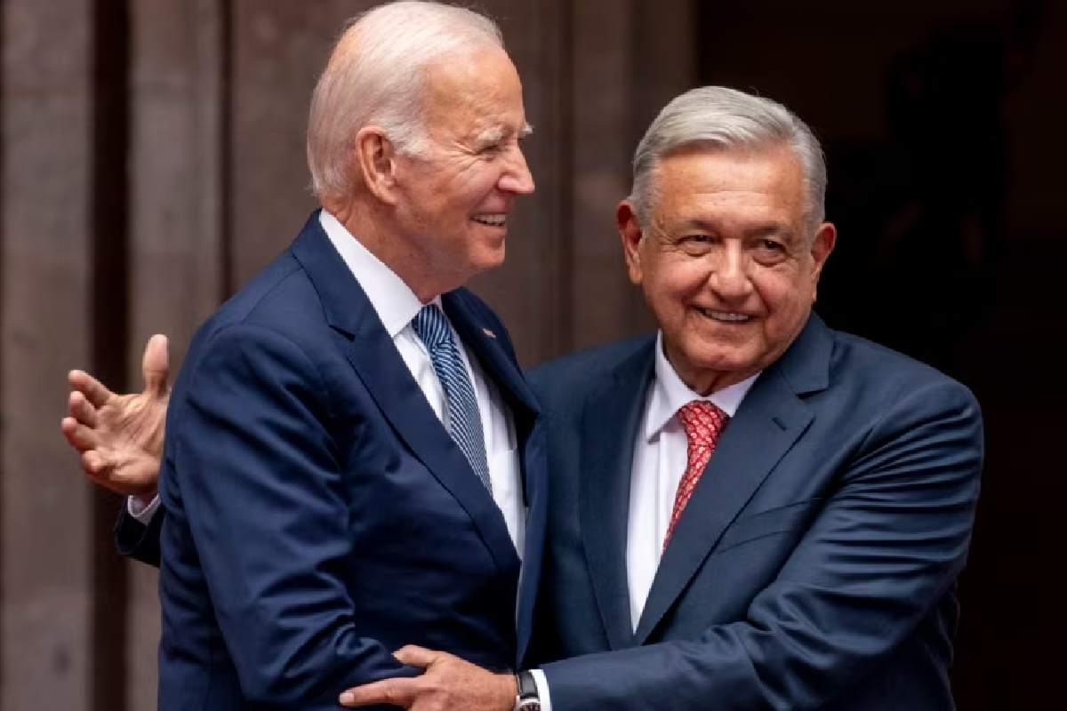 "Tenemos una relación respetuosa y de cooperación con miras al desarrollo". dicen AMLO y Biden en su reunión de hoy | Foto: Voz de América