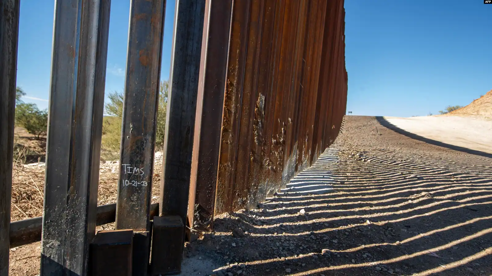 Aun no se sabe cuántos elementos de la Guardia Nacional llegarán a la frontera de Arizona. Foto: AFP / Voz de América