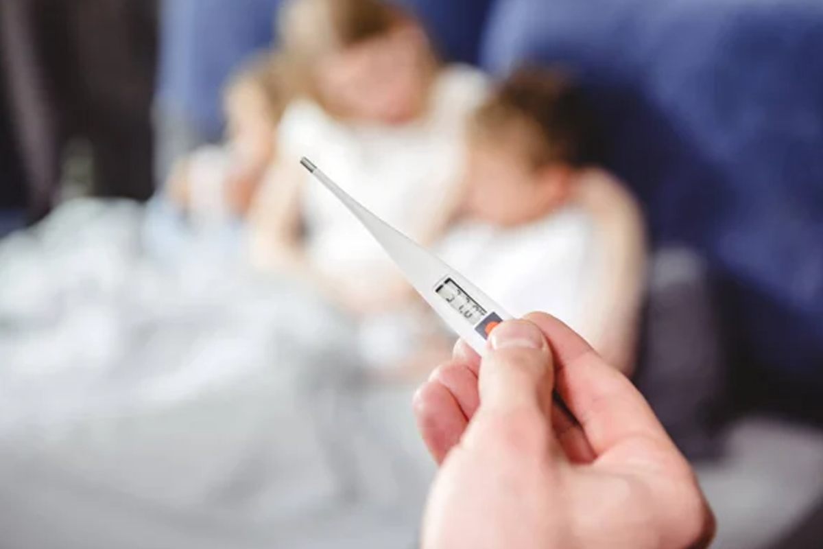síntomas de los niños con gripa por bajas temperaturas || Foto: Imagen de archivo de Depositphotos