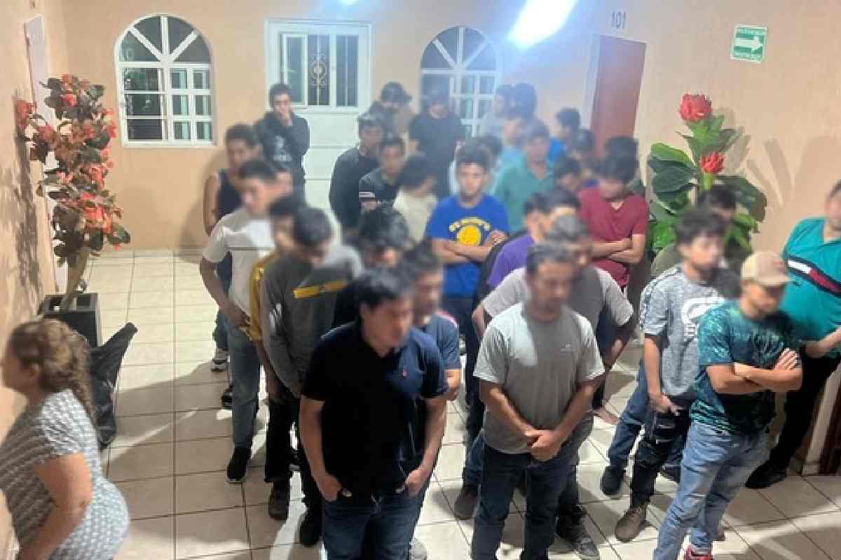 INM encuentra a 85 migrantes en un hotel en Guadalajara | Foto: INM