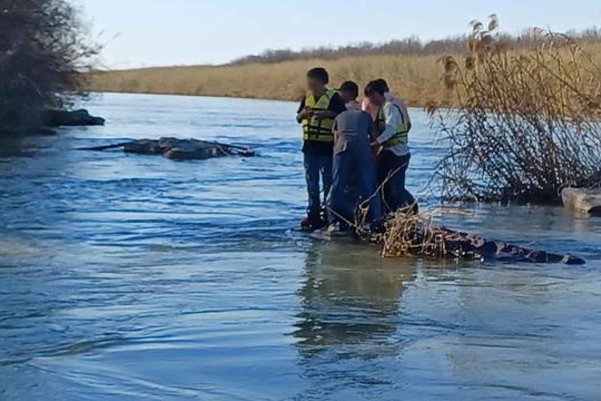 Migrantes fueron encontrados en el Río Bravo || Foto: INAMI