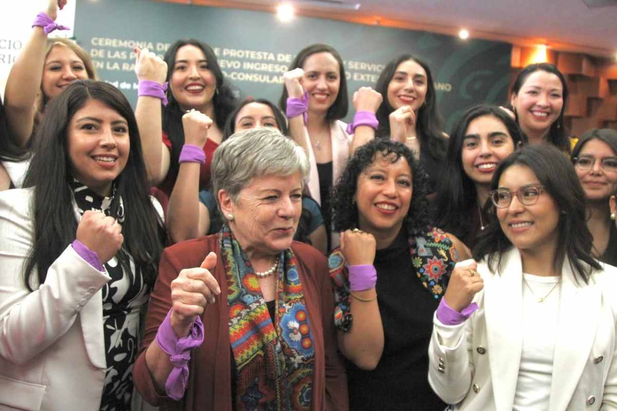 La canciller mexicana informó que cinco mujeres dirigirán consulados mexicanos en USA, entre ellos el de Las Vegas | Foto: SRE "X"