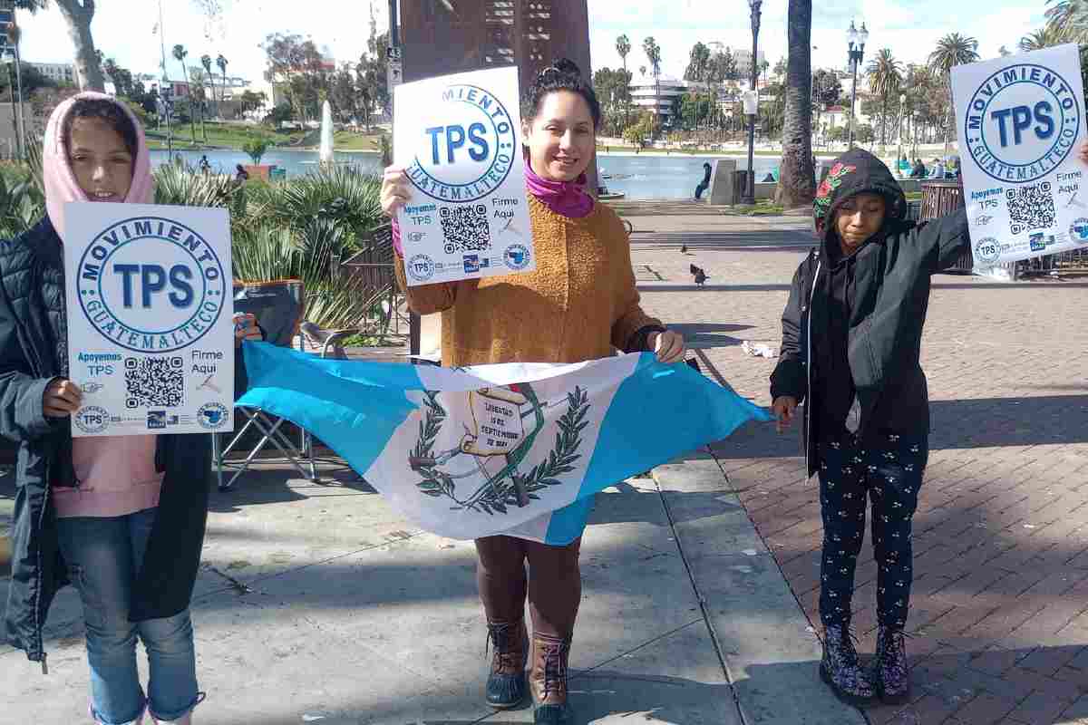 La Red Migrante Guatemalteca pide TPS para Guatemala | Foto: Red Migrante Guatemalteca