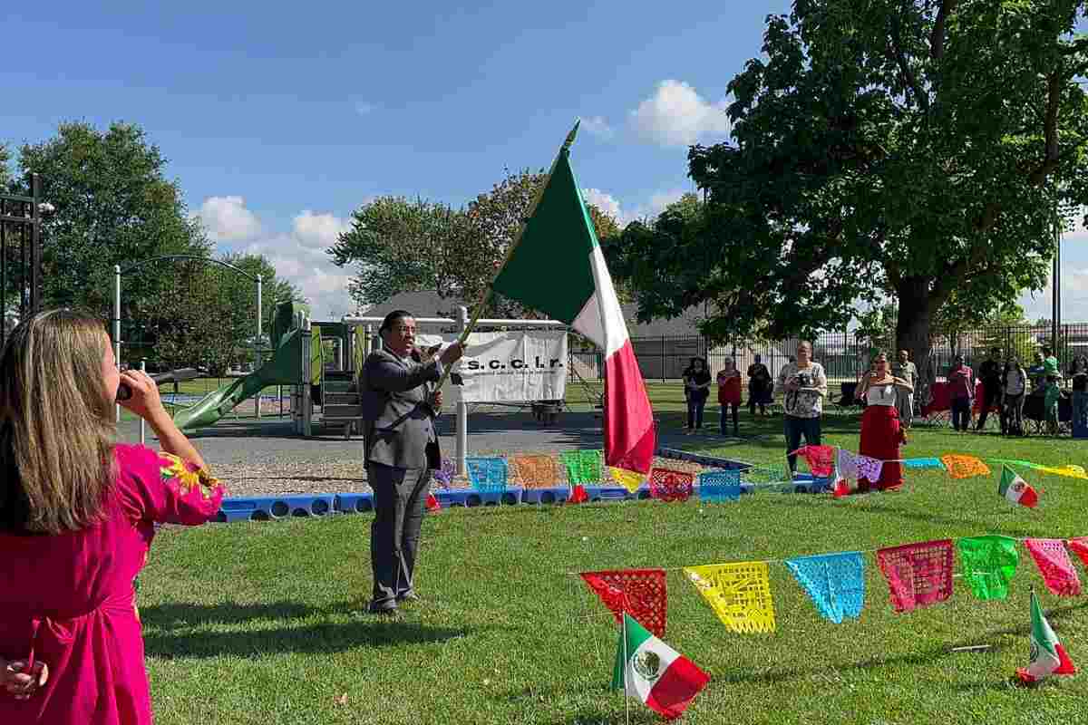 Grito de independencia de México en Chicago