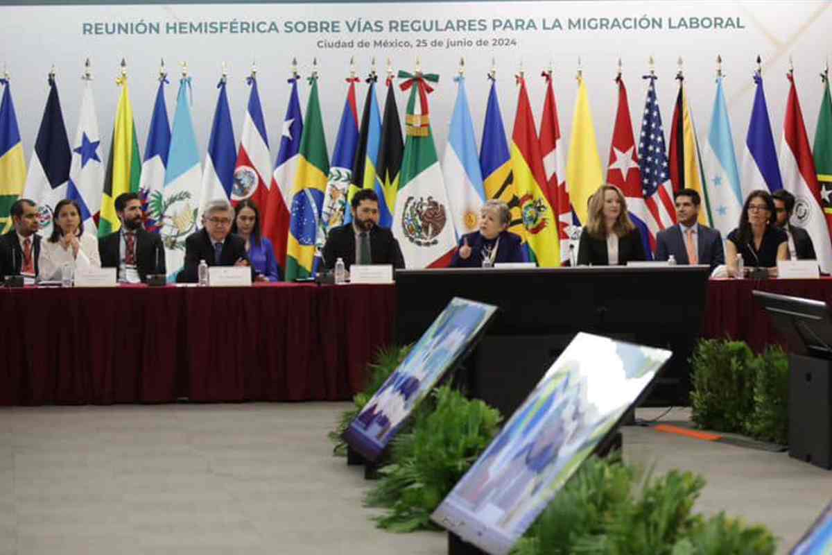 Se revisaron avances en materia de migración laboral en México | SRE FB