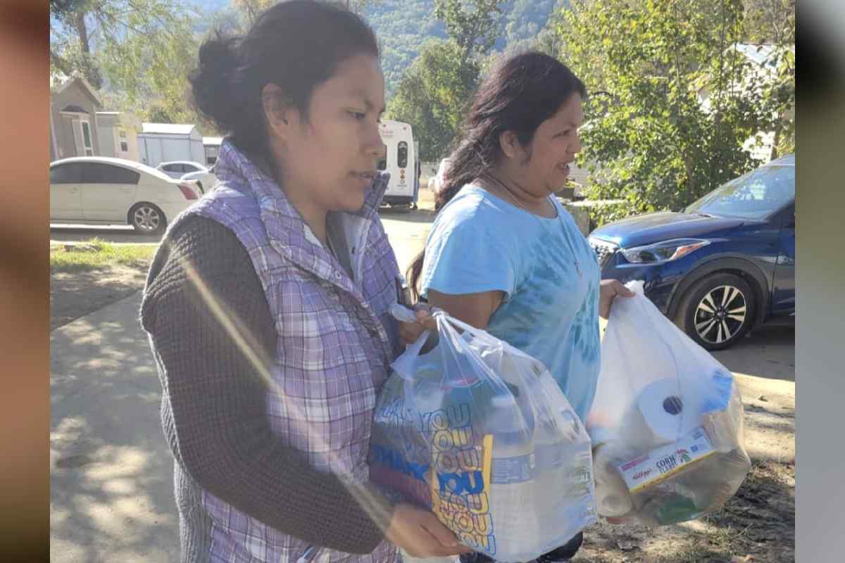 Mujeres de la comunidad trabajadora